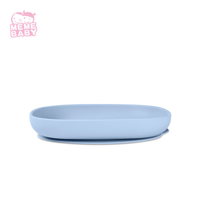 Baby Silicone Feeding Plate LFGB BSCI Infants Essentials Toddlers With Strong Suction