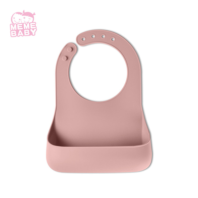 CPC Approval Durable Adjustable Food Catching Bib For Girls Boys