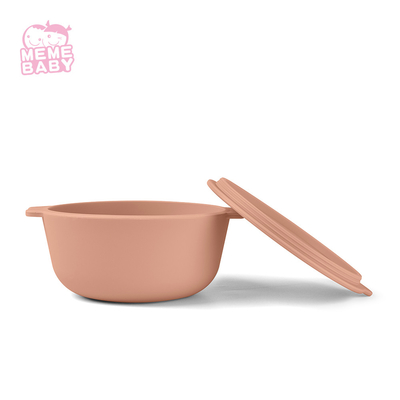 LFGB Standard Silicone Weaning Bowl Cute Shape Dishwasher Safe