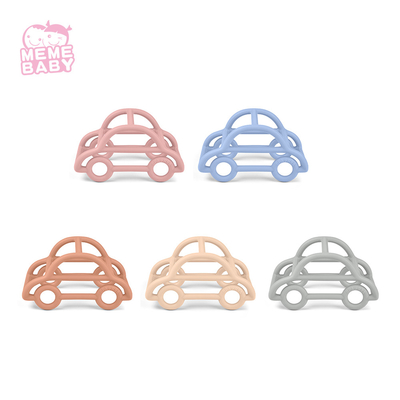 Easily Grab Car Flexible Teething Toys For 2 Month Old Soft